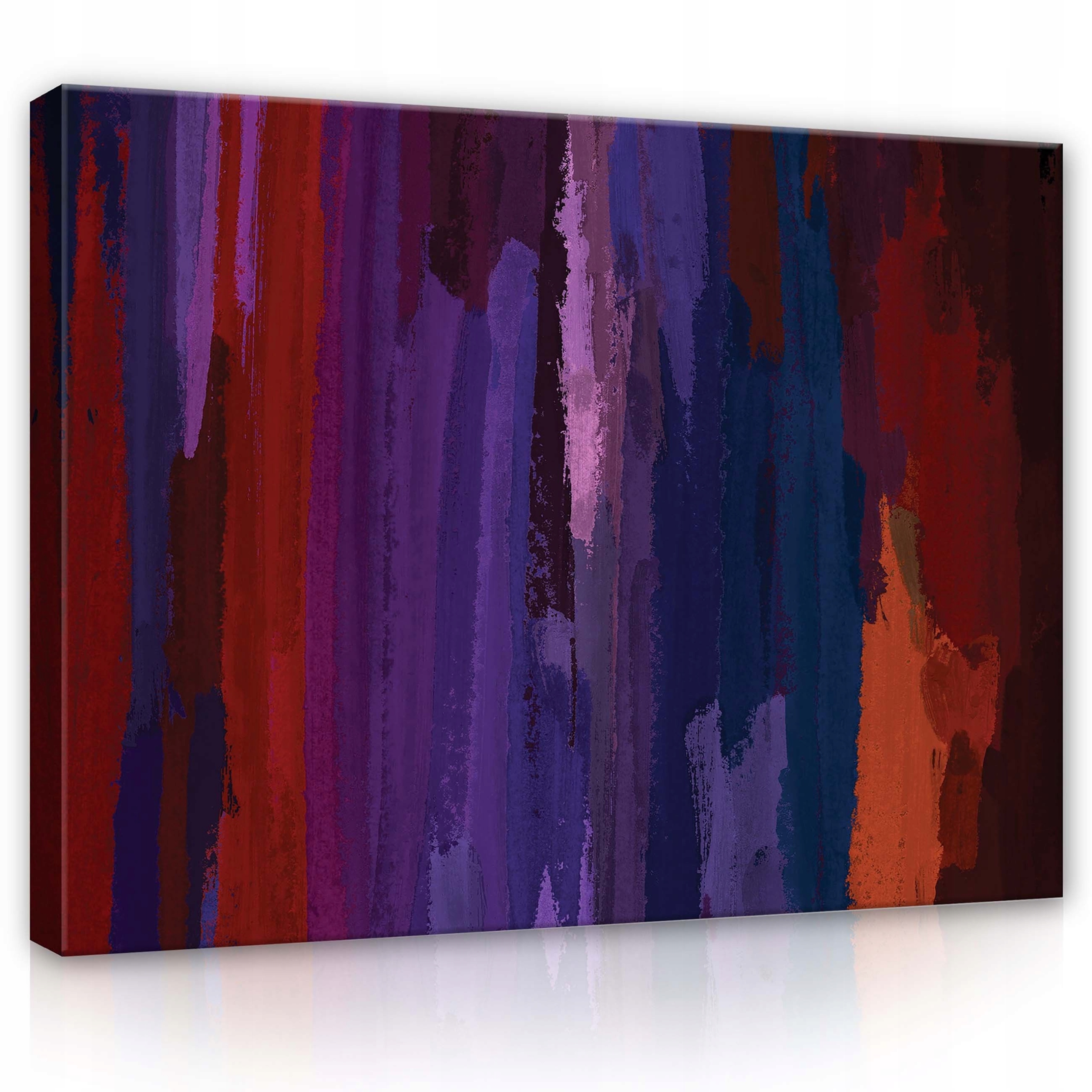 Obraz 80x60 Abstrakce barva textura vertikální tahy intenzita