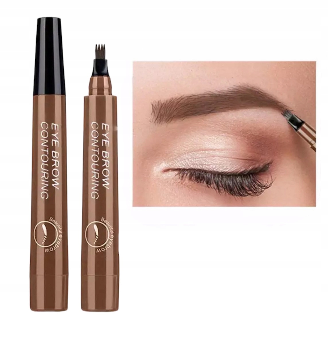 

Kredka Do Brwi Marker Eyebrow Brązowy Wodoodporny