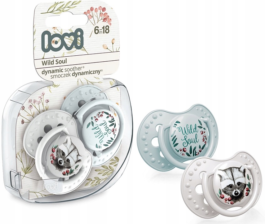 LOVI SMOCZEK DYNAMICZNY ORTODONTYCZNY 2 SZT 6-18 m Kod producenta 22/884boy