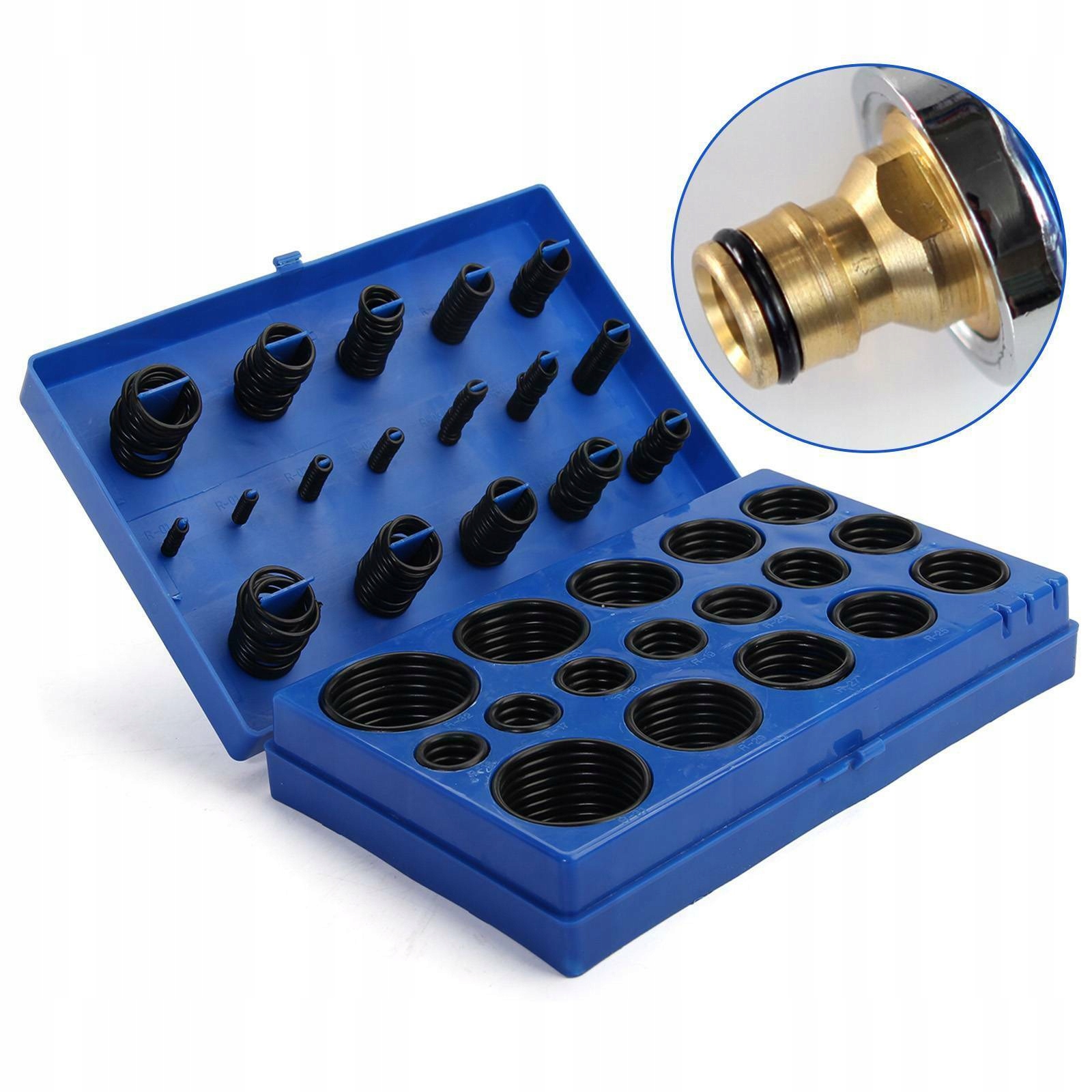 ORING ORINGI ZESTAW ORINGÓW OLEJOODPORNE + HACZYKI Marka Luxtom