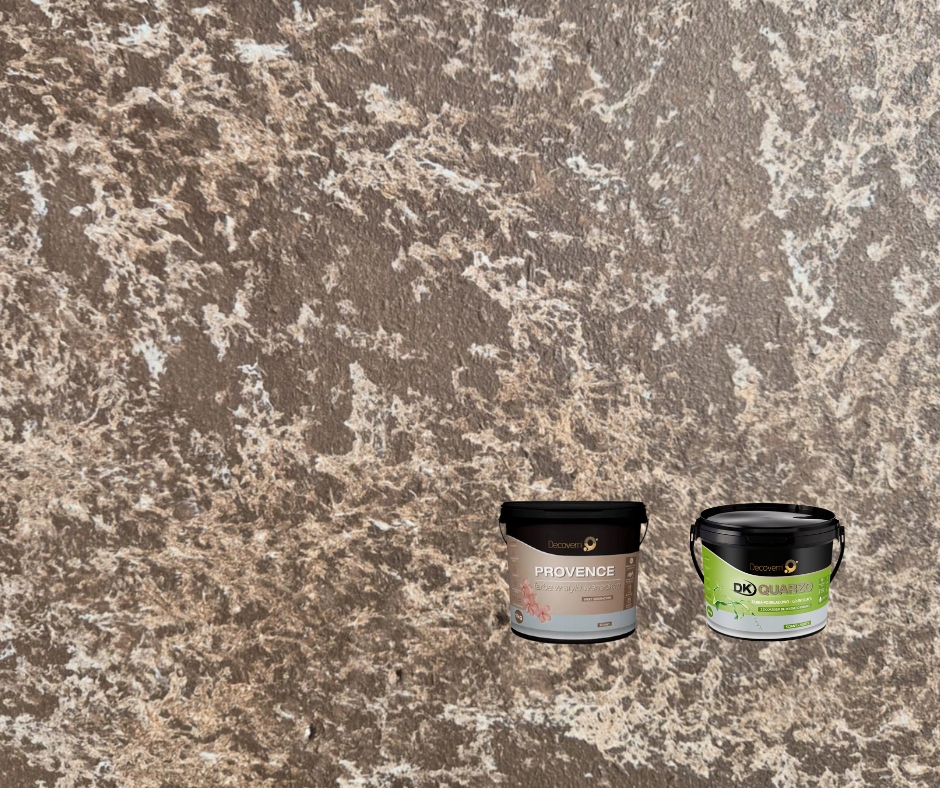 Provence benátská hlína Set Na Cca 6 m2 Čokoláda