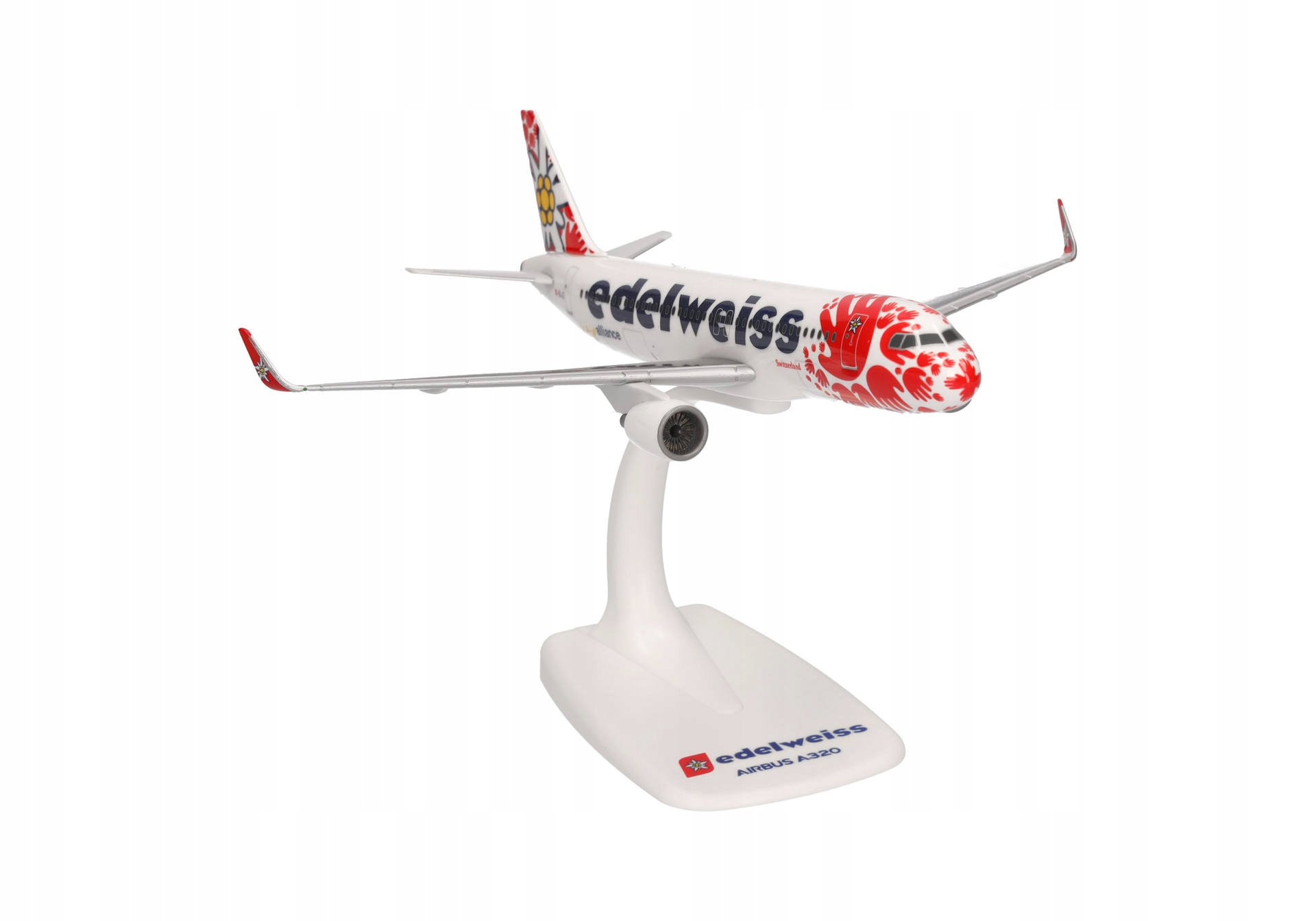 Model letadla Airbus A320 Edelweiss 1:200 Hb-jlt