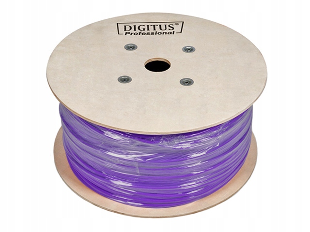 Przewód skrętka F/utp kat.6 drut AWG23 Lsoh Dca 500m Digitus