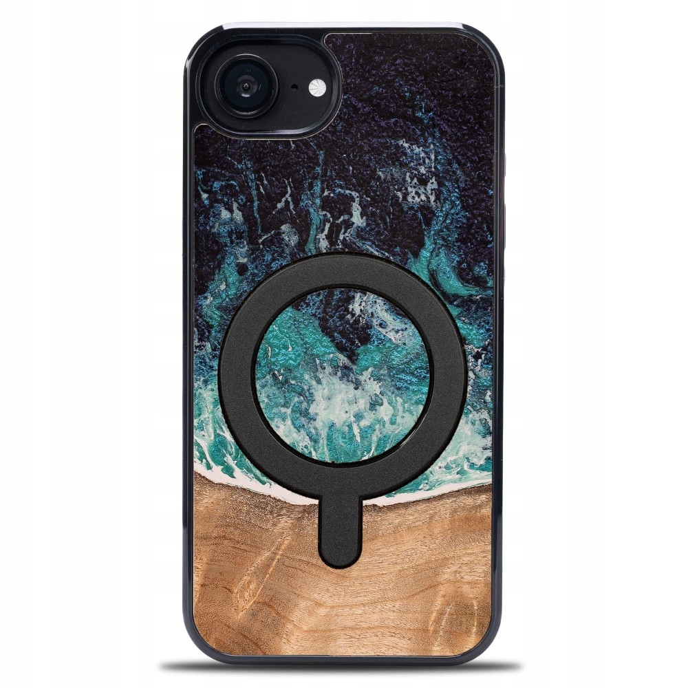 Etui Bewood Unique do iPhone 16e Dream Island z MagSafe