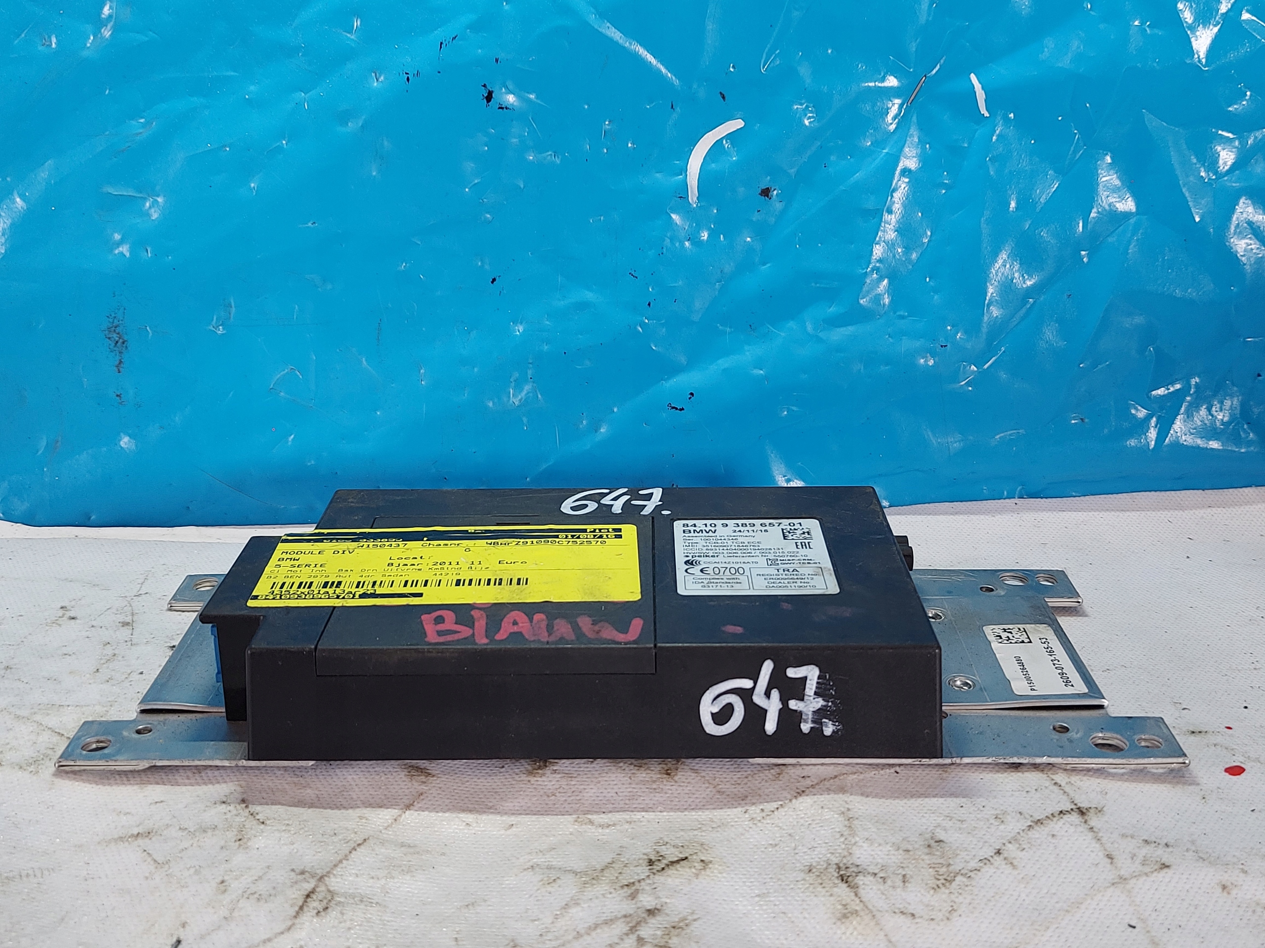 Bedienteil modul BMW F10 3.0 TD 8410938965701