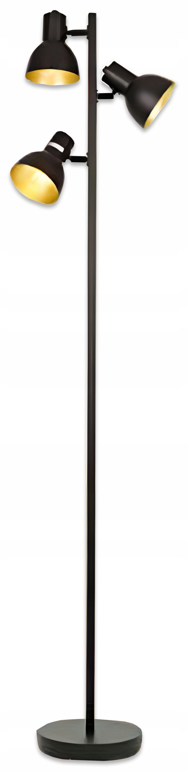 

Lampa Stojąca Podłogowa Retro Czarna E27