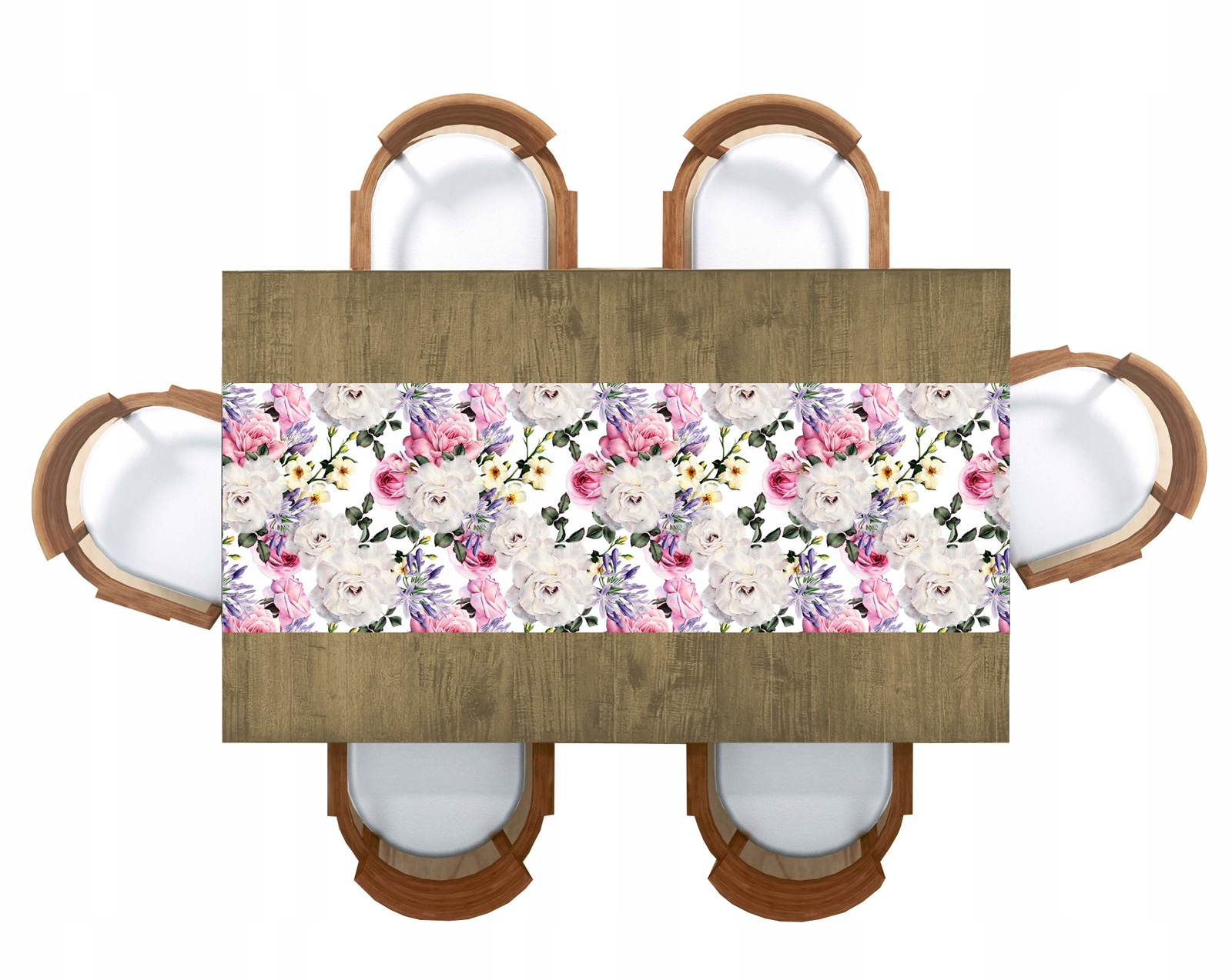 

Bieżnik Plamoodporny 40X140 Róża Herbaciana