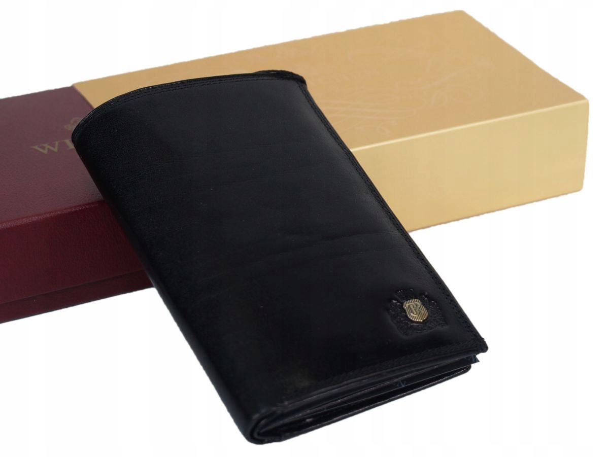 Wittchen 39-1-321 velká pánská peněženka na 13 karet, doklady a černý pas