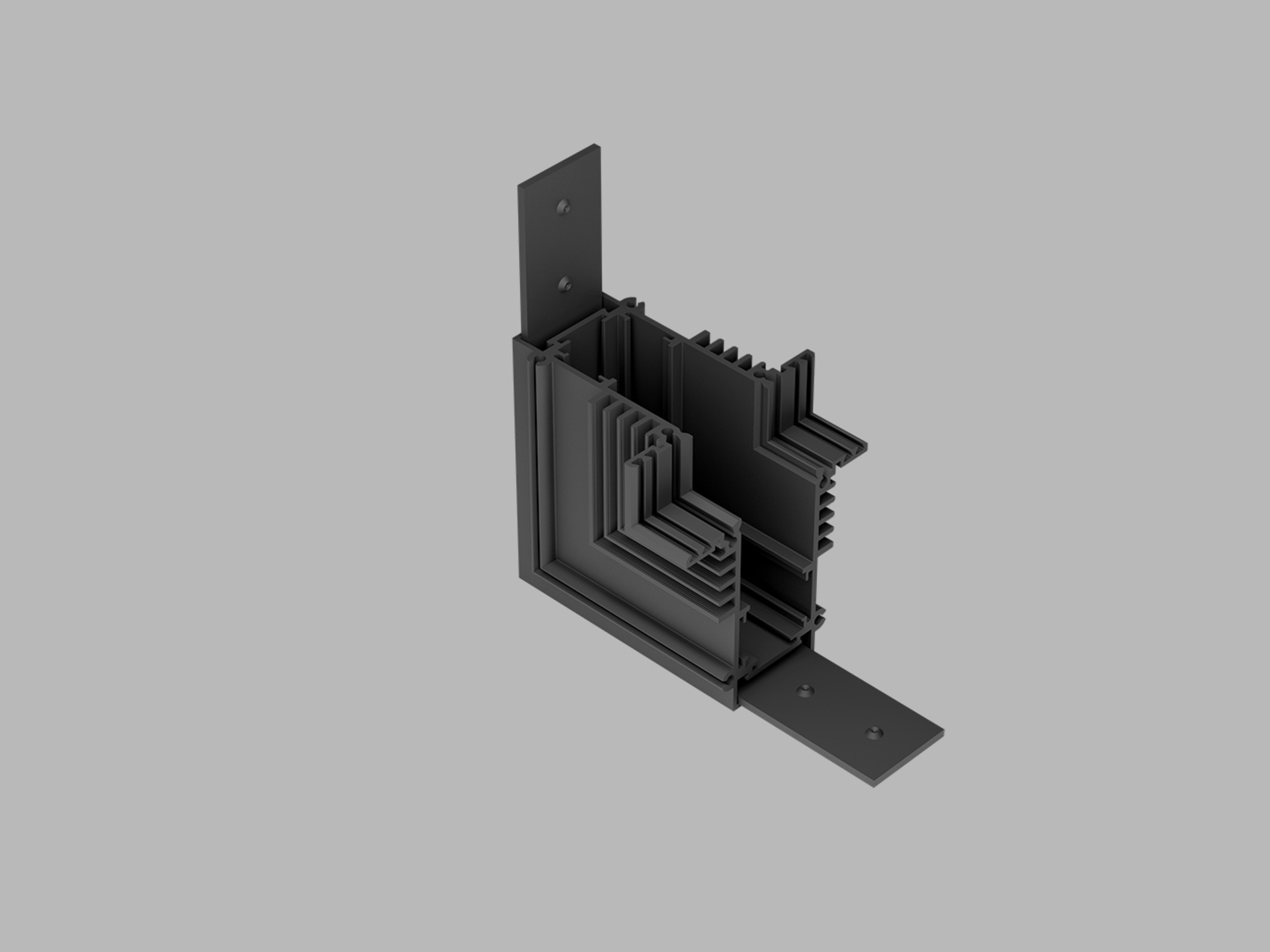 LED2 6093603 Mag In Corner-v, B Dali čierna