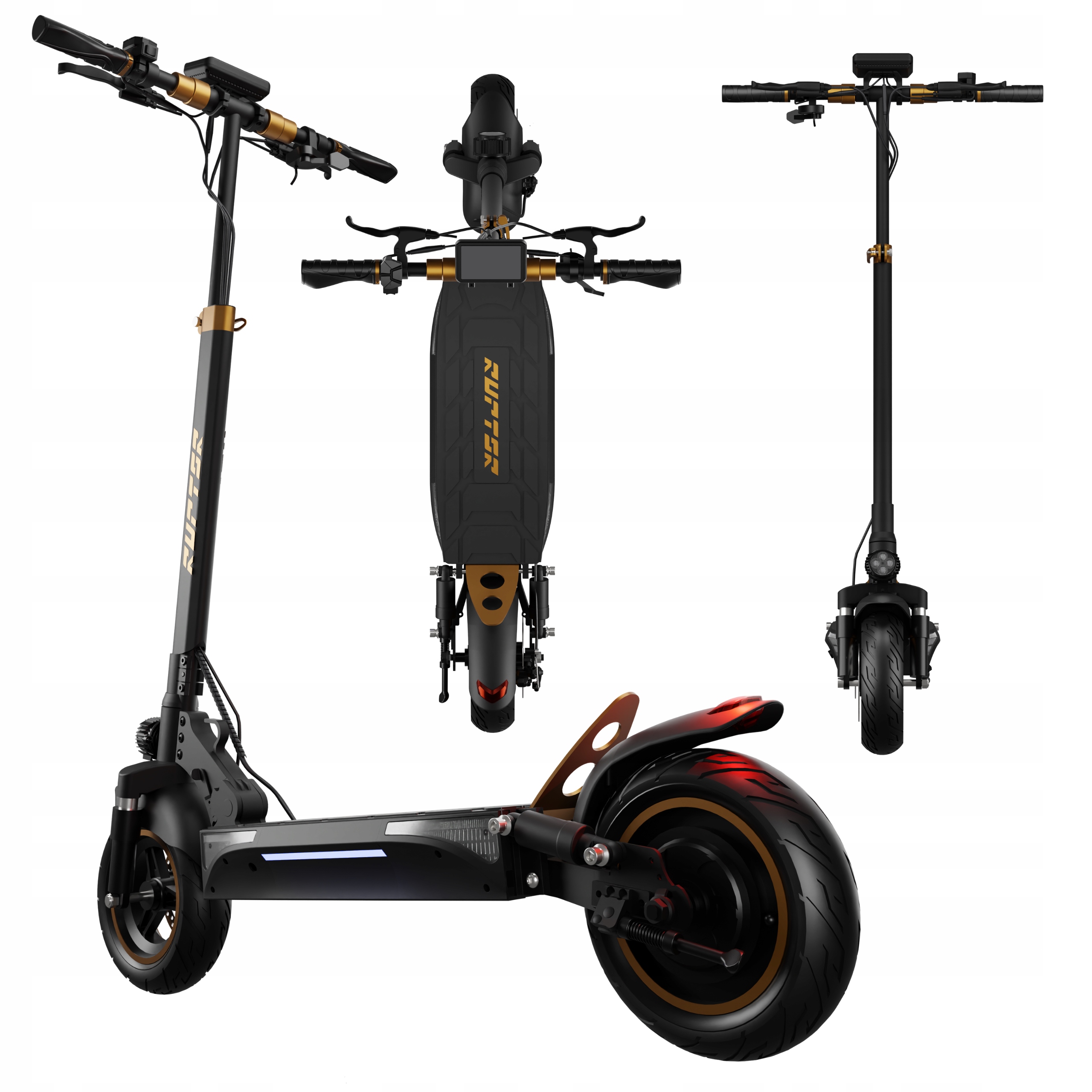 Elektrické vozidlo Monos Copper – 500 W, 20 Ah, 45 km/h, dojezd až 80 km, 10"