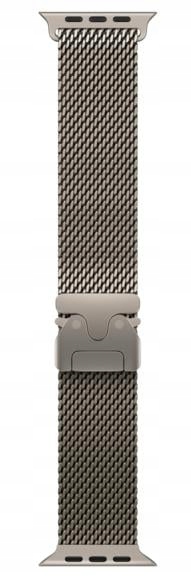 Milánsky náramok Apple titán 49 mm M prírodný MGHP4ZM/A
