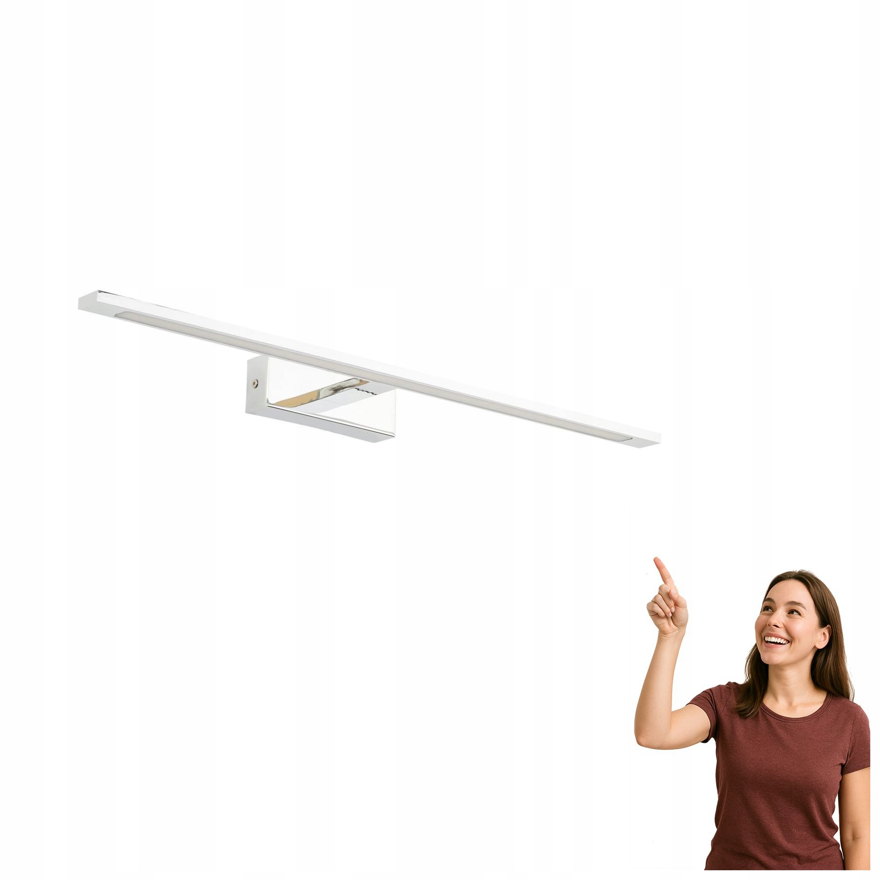 Kúpeľňové nástenné svietidlo nad zrkadlo Led 20W galéria Gallery 18003 Tk Lighting