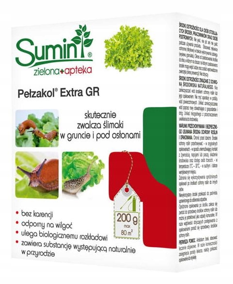 

Pełzakol Gr Bio na ślimaki 200g Sumin