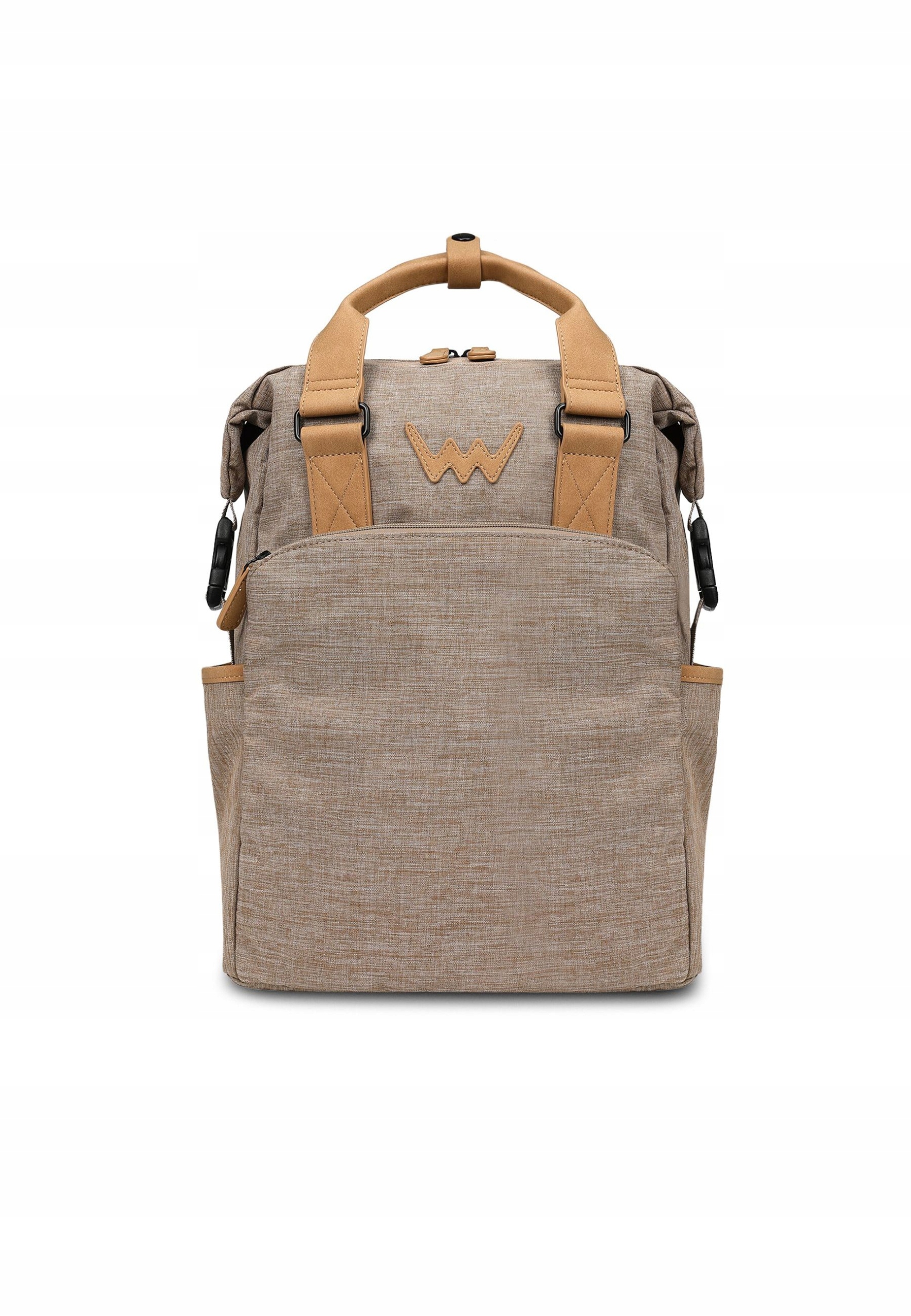 Městský batoh na notebook Vuch Lien Brown 14 l hnědý 15,6 palců