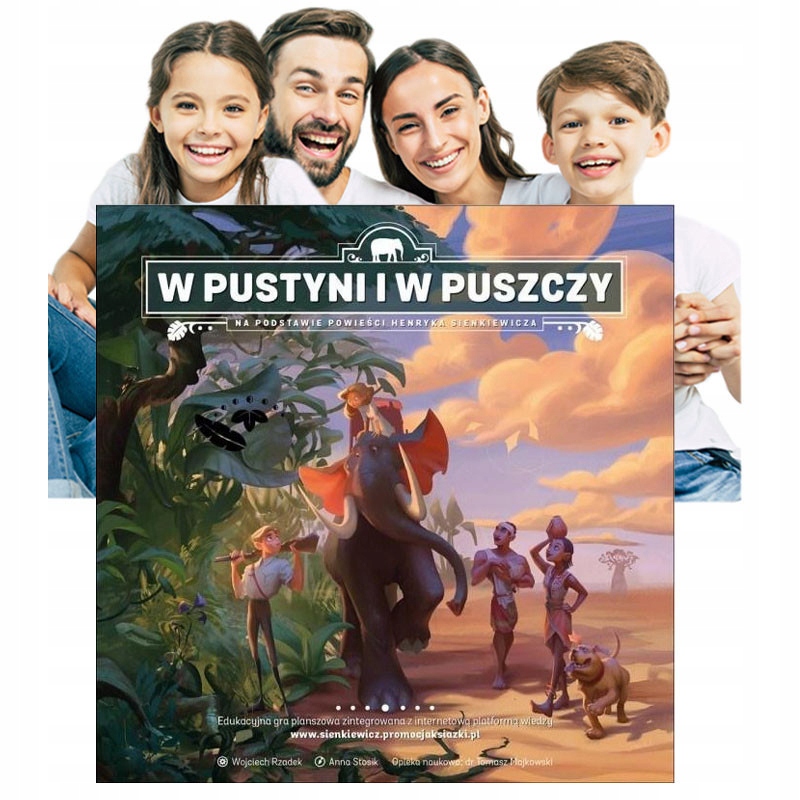 Gry Planszowe Dla Dzieci W Pustyni i w Puszczy