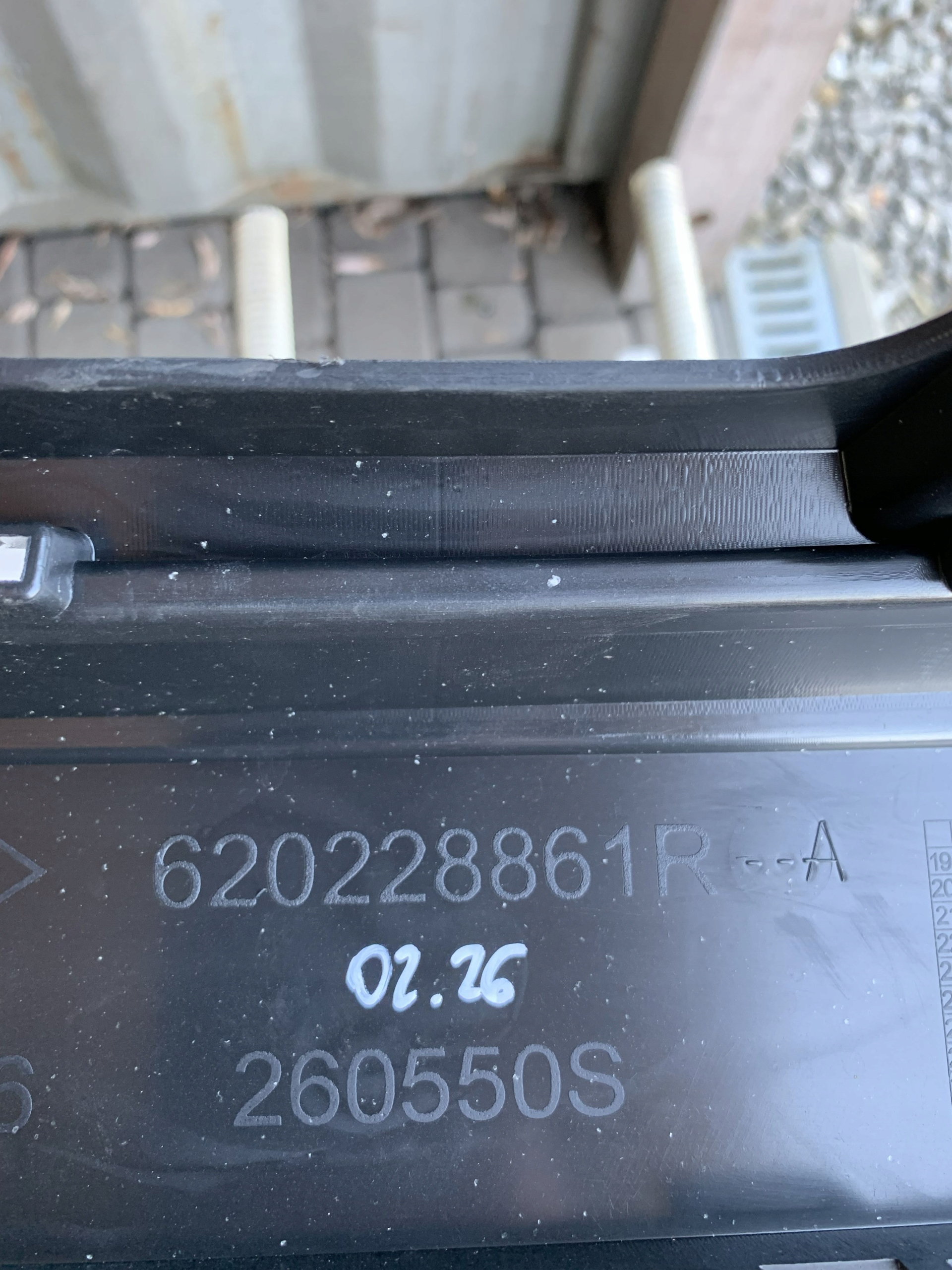 front bumper Dacia Sandero Stepway 21r 2021 PDC 620228861R 02.26