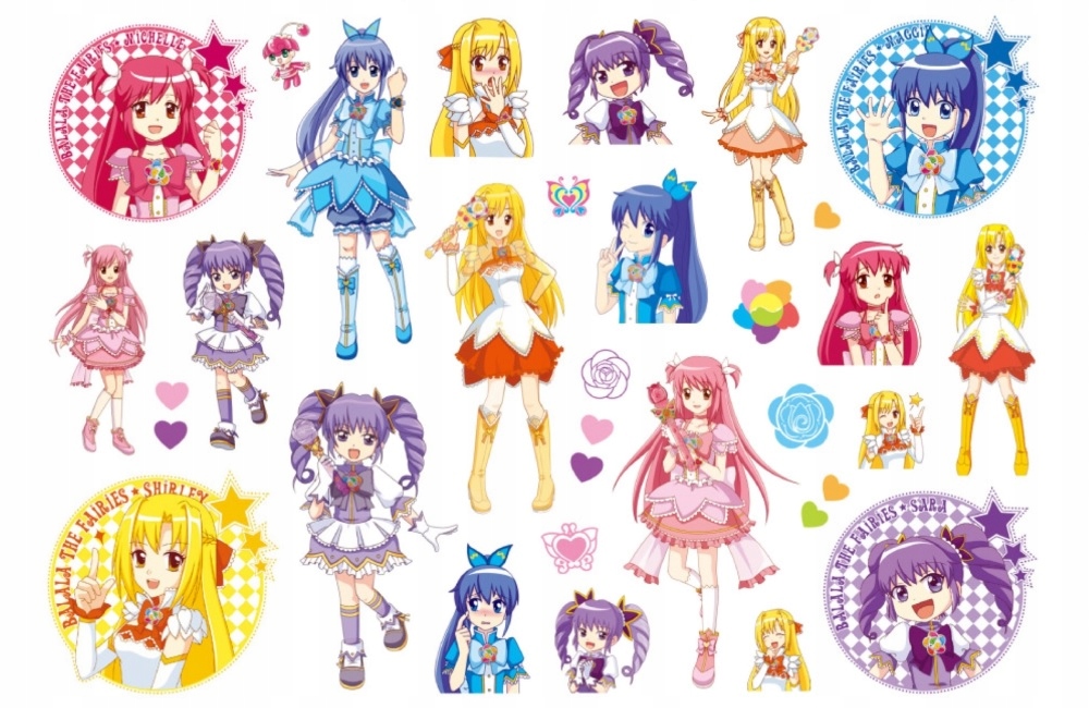 TATUAŻE DLA DZIECI ZMYWALNE CZARODZIEJKI