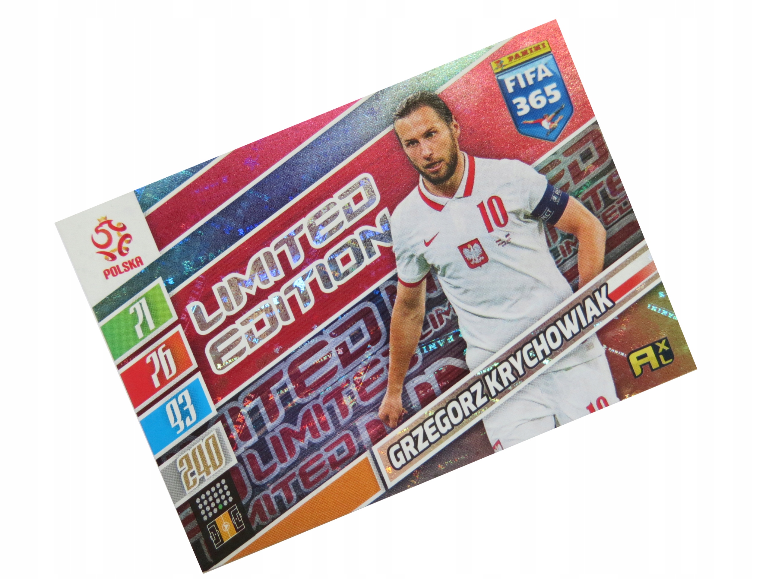 Panini Fifa 365 2022 Karty Piłkarskie Limited Grzegorz Krychowiak Polska