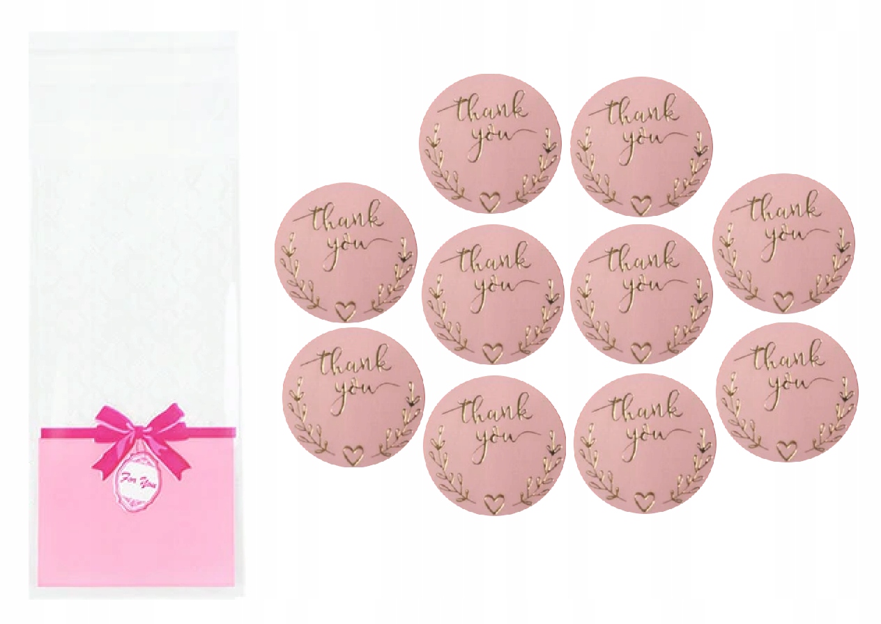 

G13 Woreczki Do Prezentów MODEL2 Naklejki 10szt