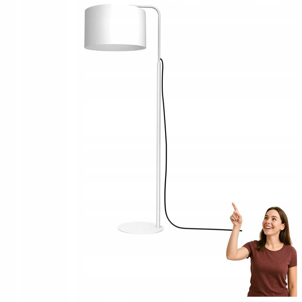 Podlahová lampa Arden 3435 Luminex