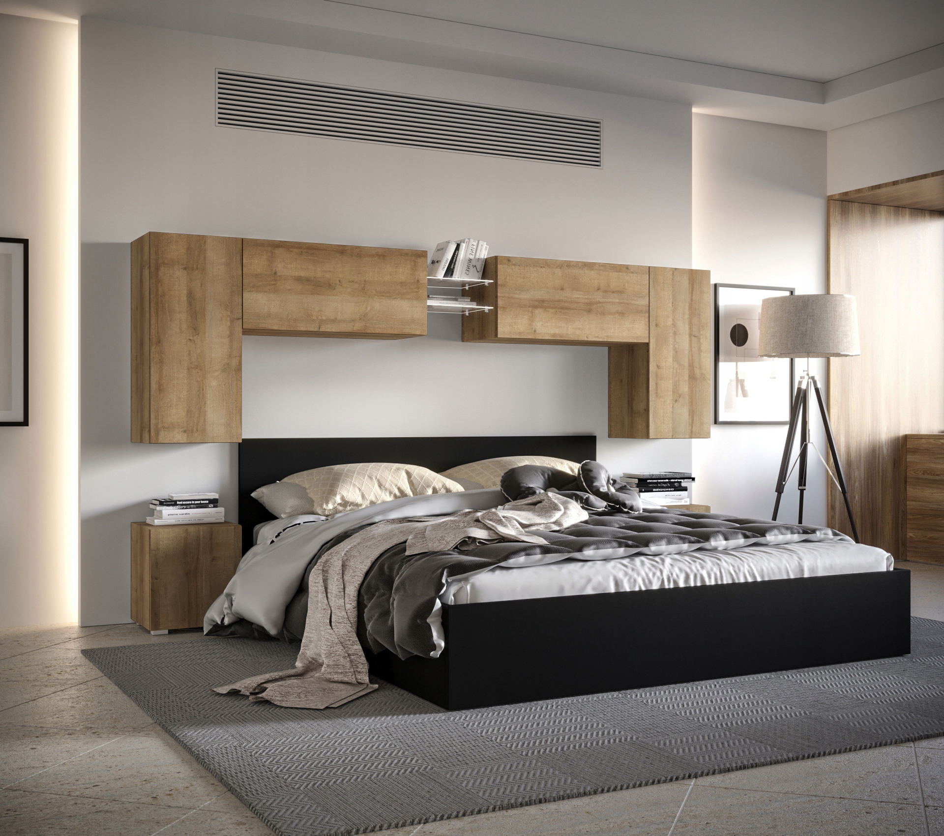 Meblościanka Na Wymiar Meble Do Sypialni Denver D3 Marka Furnitech