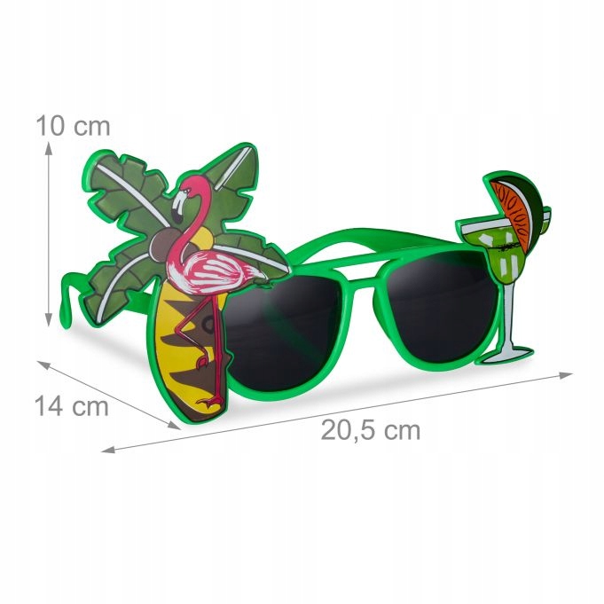 Okulary imprezowe Hawaii Model Odwiedź sklep Relaxdays