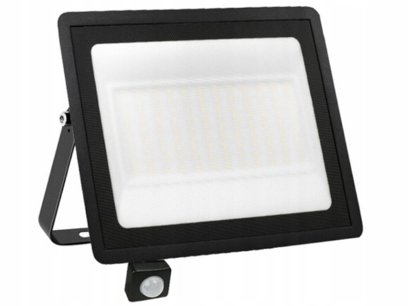 Lampa Reflektor Halogen Venkovní 100W IP65 Snímač pohybu soumraku PiR
