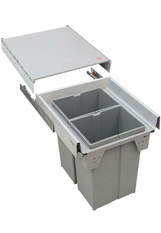 Kôš na odpadky Peka 09.50522.S/P Pullboy Z 500 V 550 2X29 S Vodiacimi Lištami