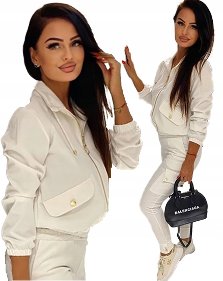 Bunda Bomber Katana Semišová Přechodová Over Size Bílá 40/42 L/XL