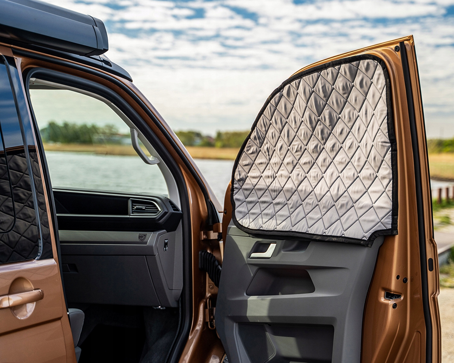 Maty termiczne osłony szyb przednich rolety CITROEN DISPATCH 2017- Rodzaj maty na szyby