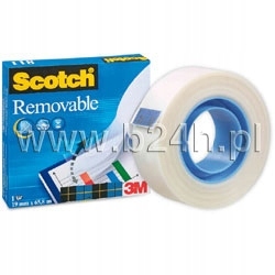 

Taśma specjalnego przeznaczenia Scotch removable