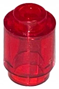 

Lego 3062b klocek okrągły 1x1 Trans Red 1 szt N