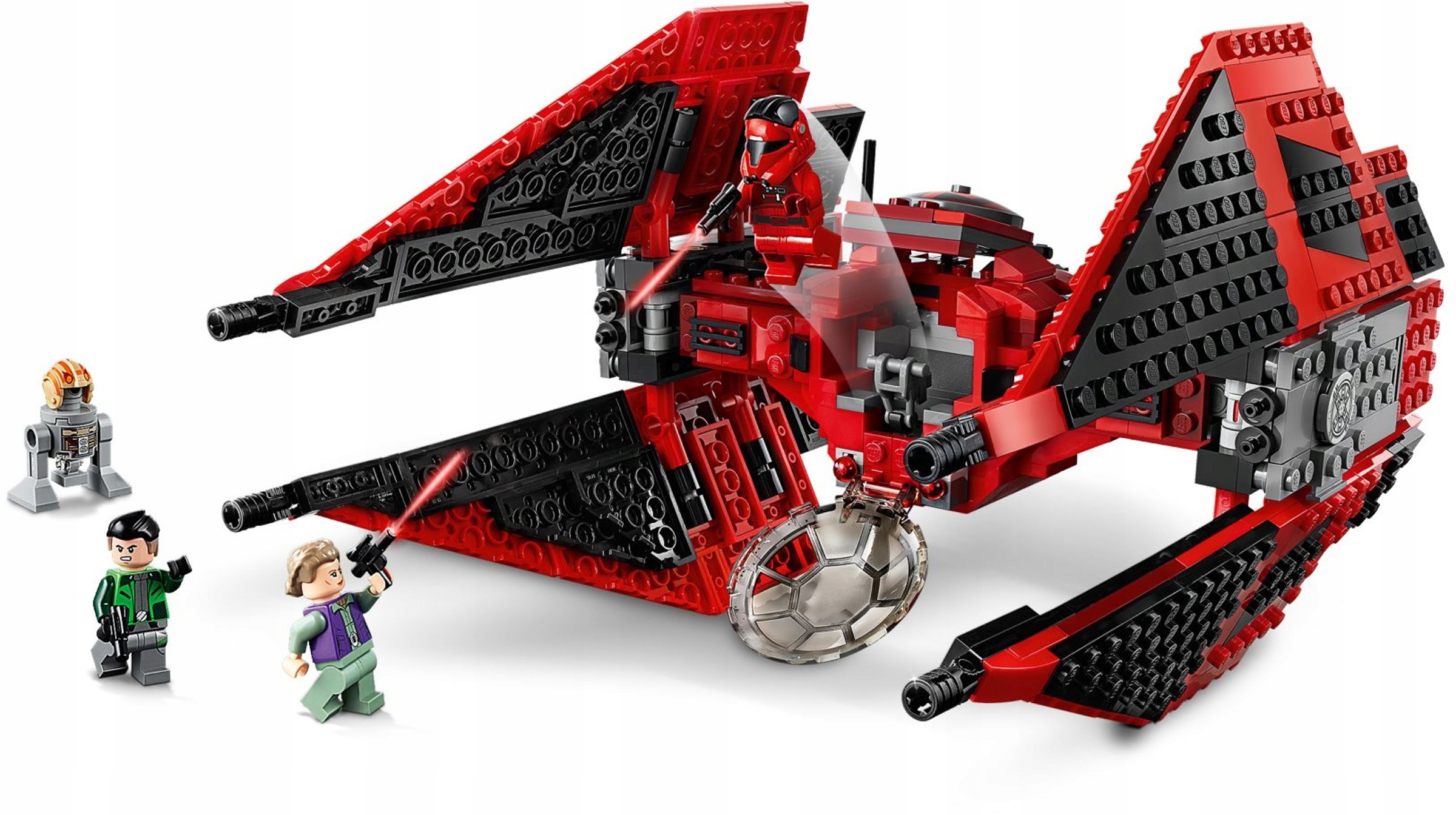 LEGO STAR WARS 75240 MYŚLIWIEC TIE MAJOR VONREG R1 Płeć chłopcy