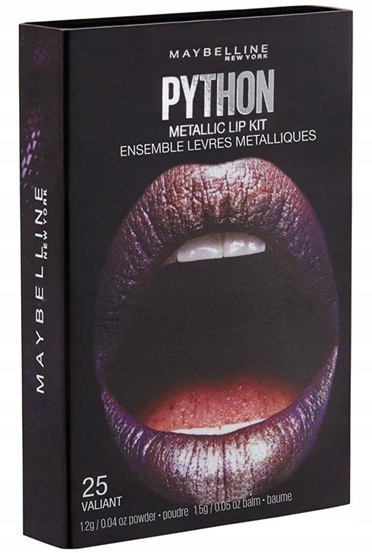 Maybelline Paletka na rty Python Metallic Rtěnka a pudr 35 Valiant