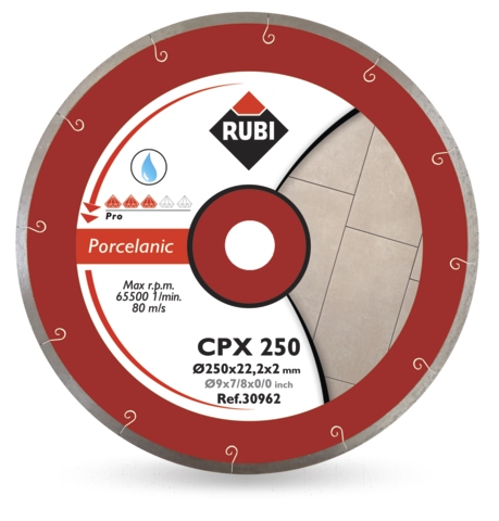 Diamantový kotouč Cpx 250 Pro Rubi