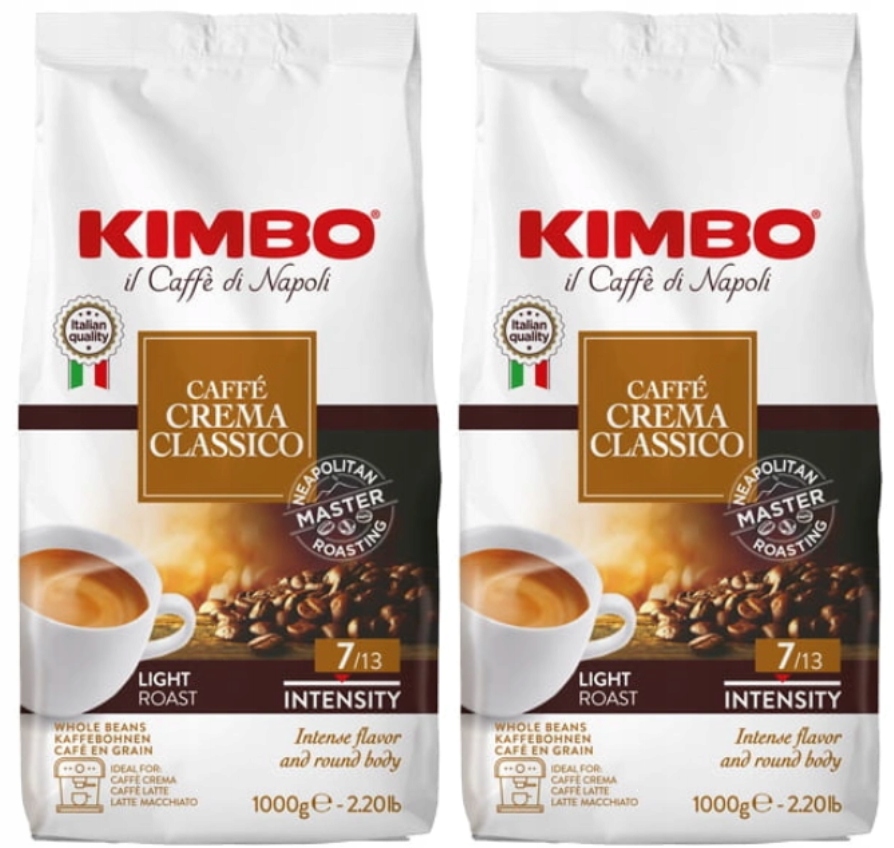 Kimbo Caffe Crema Classico kawa ziarnista 2x1 kg