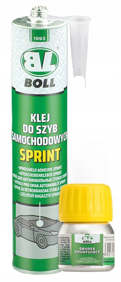 Kej do montażu szyb 310 ML Sprint Środek gruntujący 15ml Boll