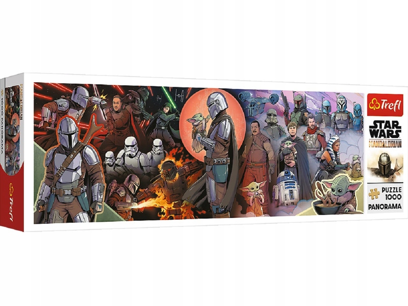 

Puzzle Trefl Star Wars Przygody Mandaloriana 29052