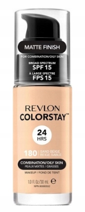 

Revlon Color Stay Podkład Cera Tłusta Mieszana 180