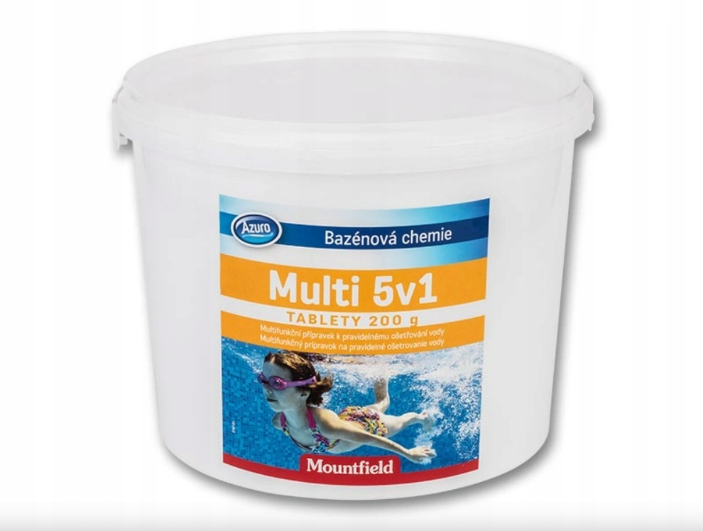 tabletki multifunkcyjne do basenu 5w1 3kg