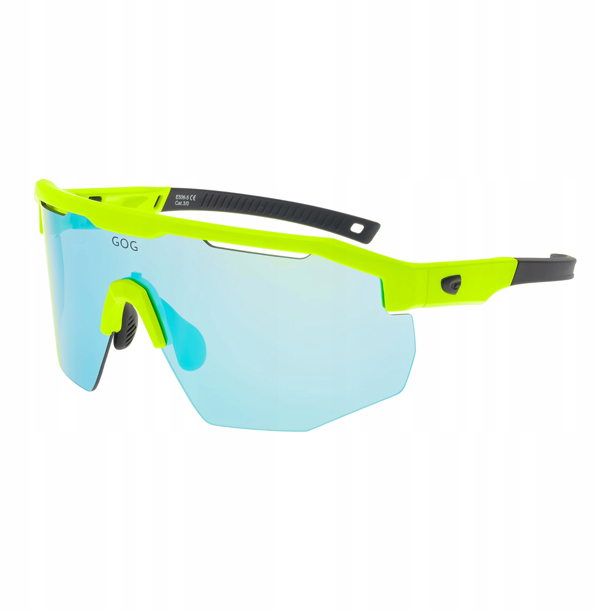 Okulary przeciwsłoneczne Gog Argo matt neon green/black/reflex white/