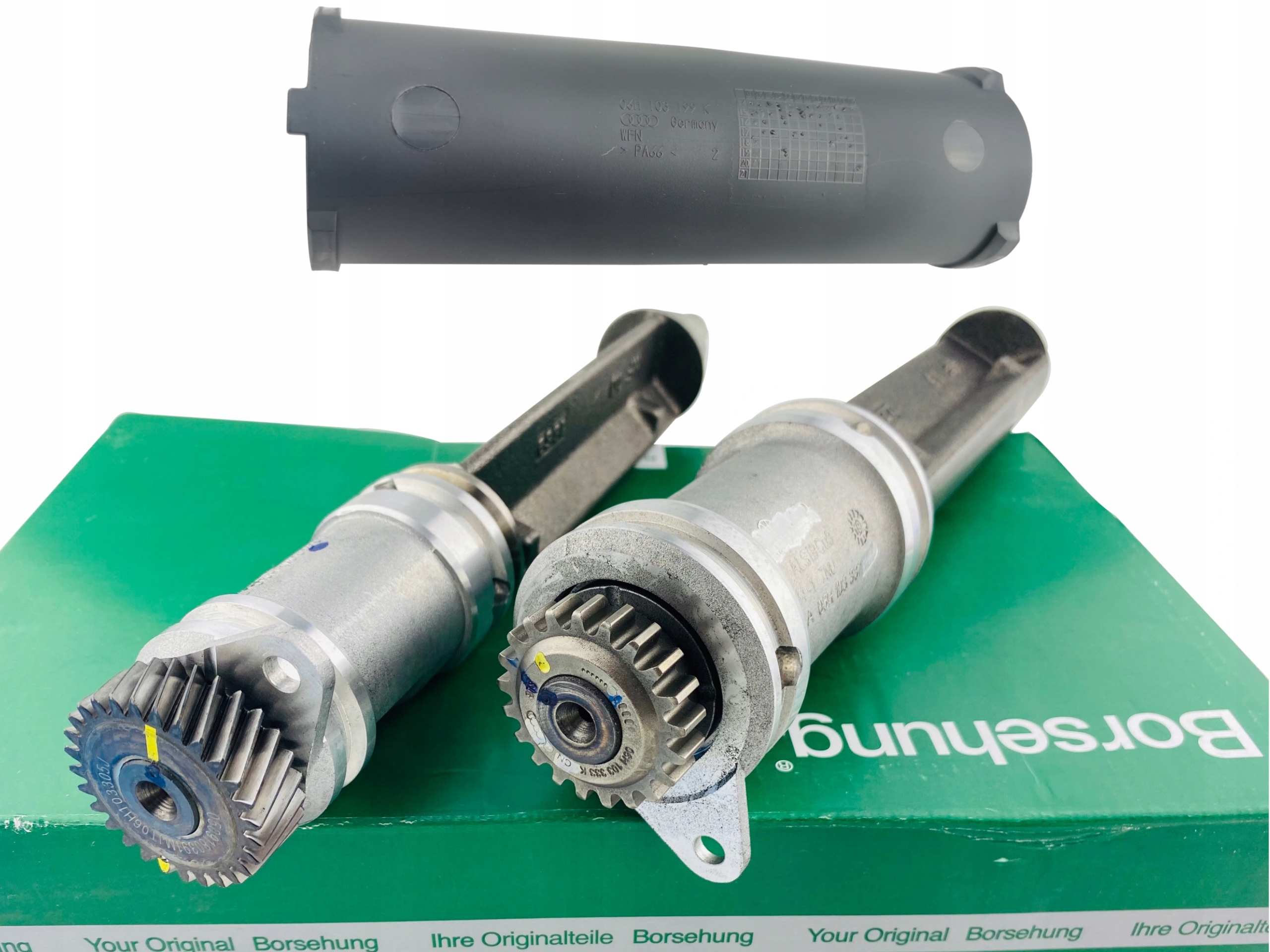 WAŁKI RÓWNOWAŻĄCE + OSŁONA SKODA VW 1.8TFSi kpl