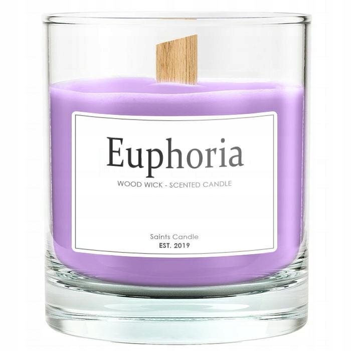 

Euphoria Sojowa Świeczka Zapachowa W Szkle Świeca