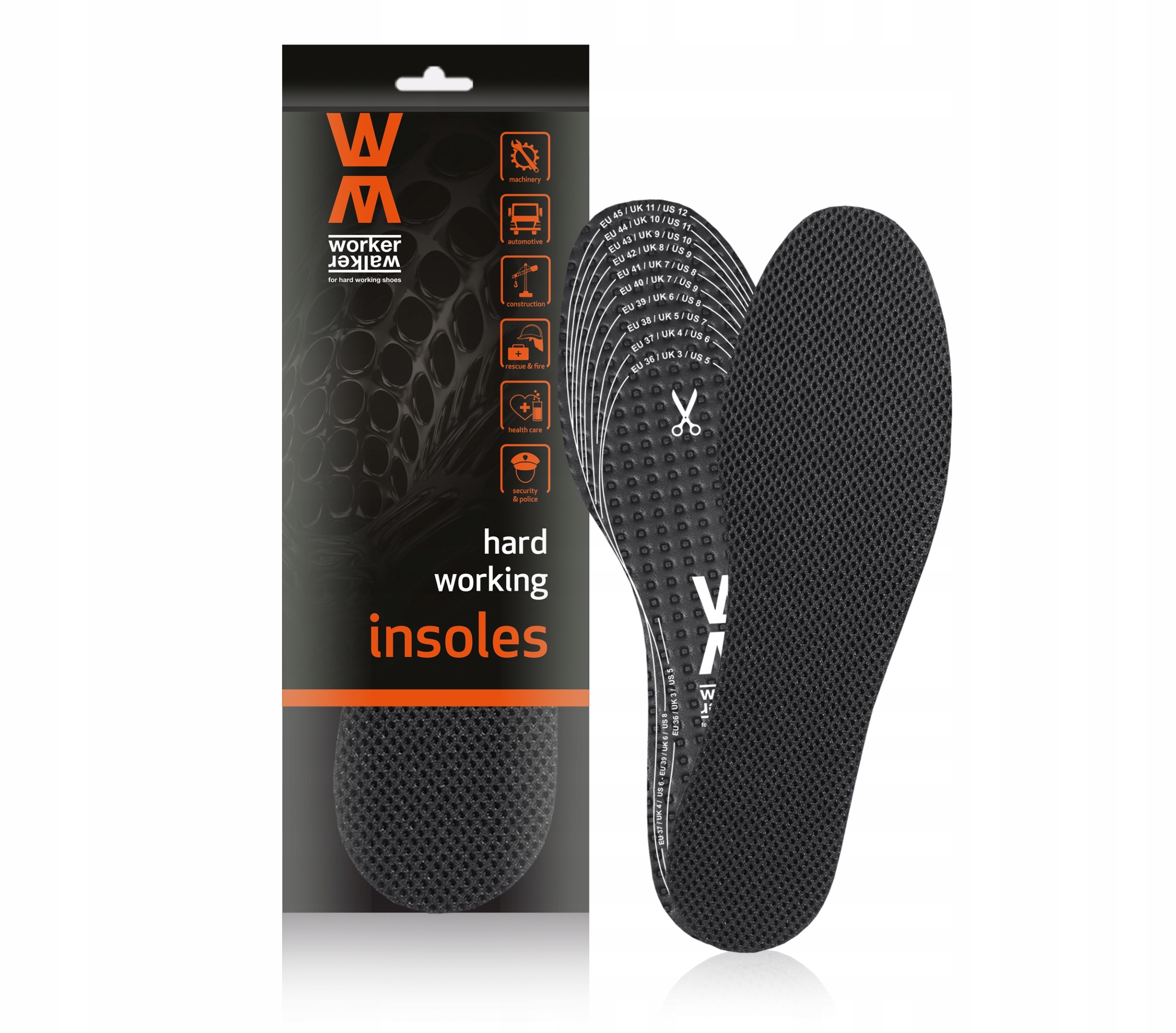 

Wkładki do butów roboczych przeciwpotne