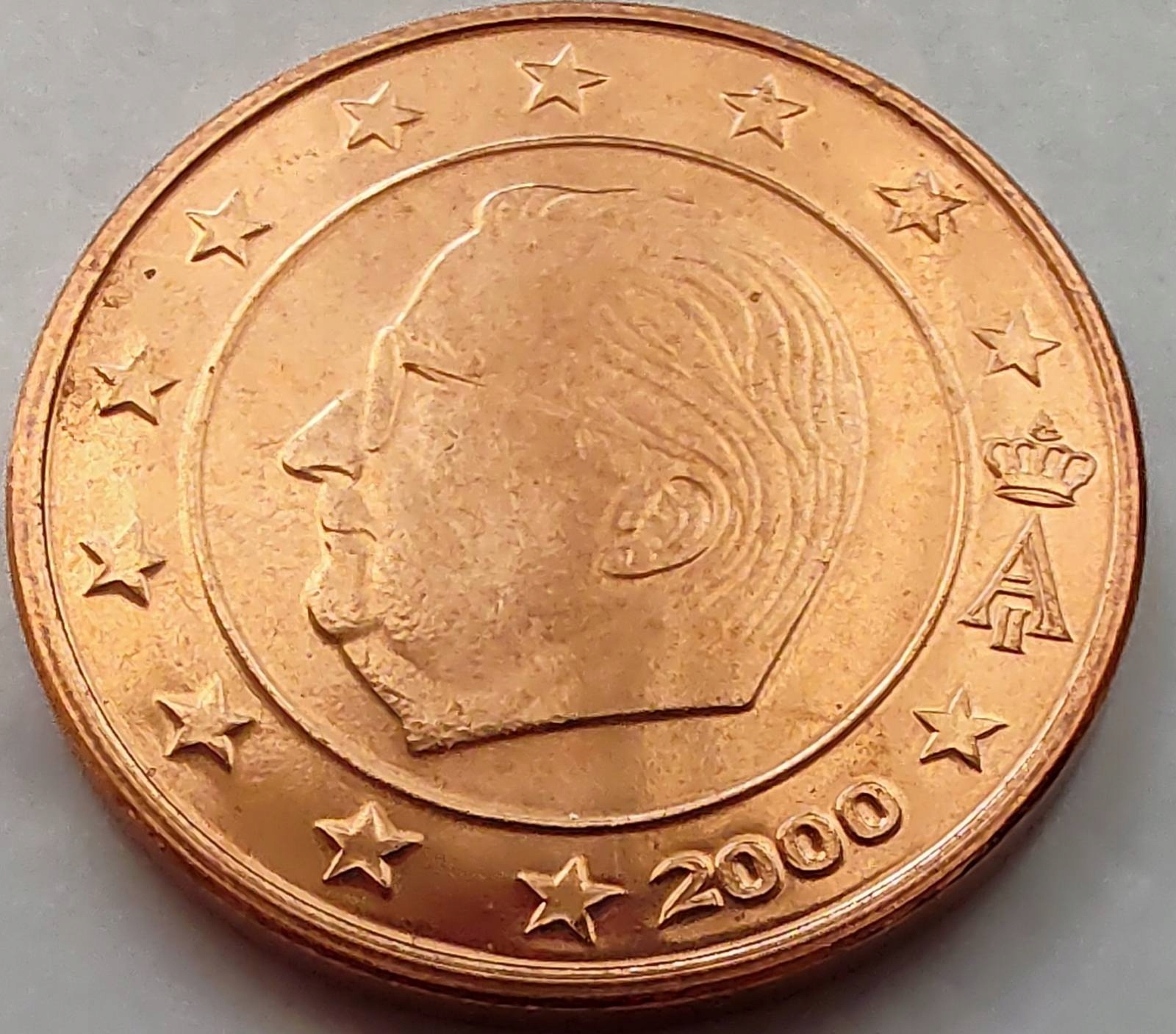 4410 - Belgia 5 eurocentów, 2000