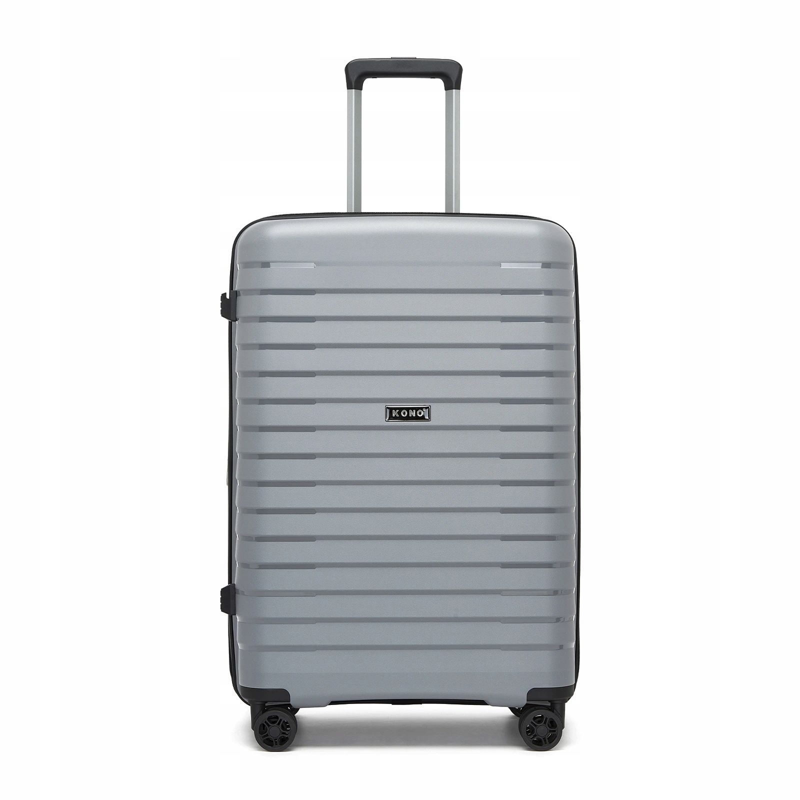 Rozšiřitelný polypropylenový kufr Kono 76 L šedý
