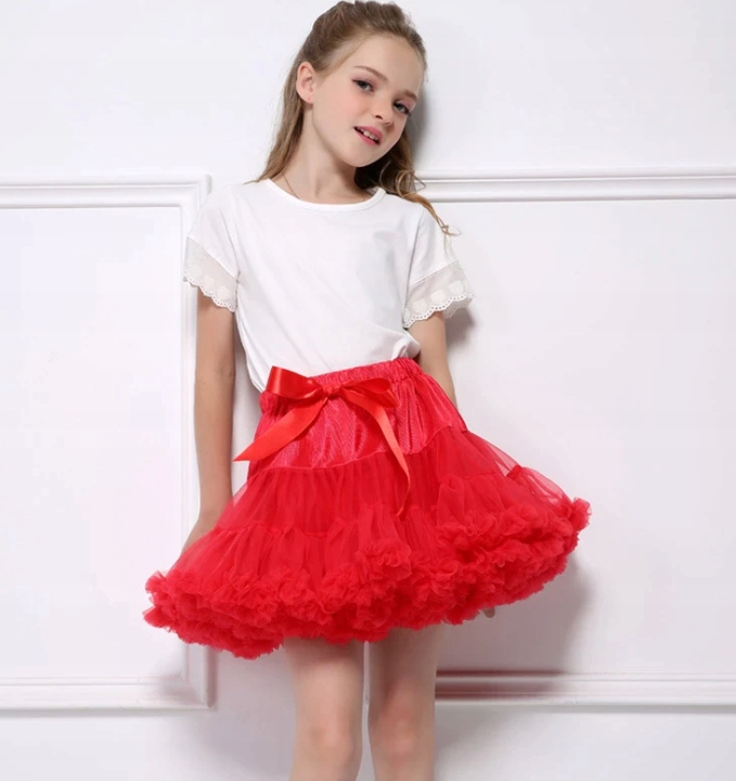 Tiulowa spódniczka PIĘKNA PUSZYSTA Z FALBANKAMI Wiek dziecka 0 +