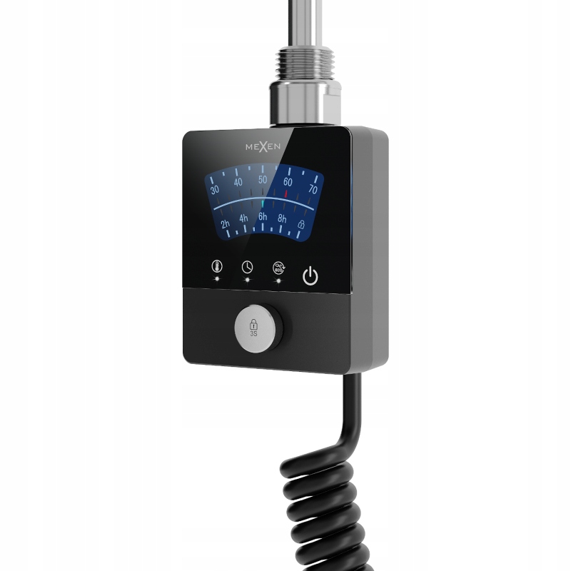 Mexen FA-BG8 elektrický ohrievač 300 W, čierna W957-0300-70