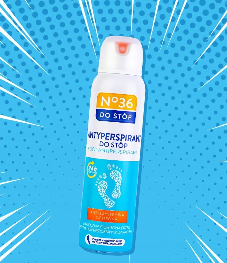 No 36 ODŚWIEŻAJĄCY DEZODORANT DO STÓP 150ml Marka No.36