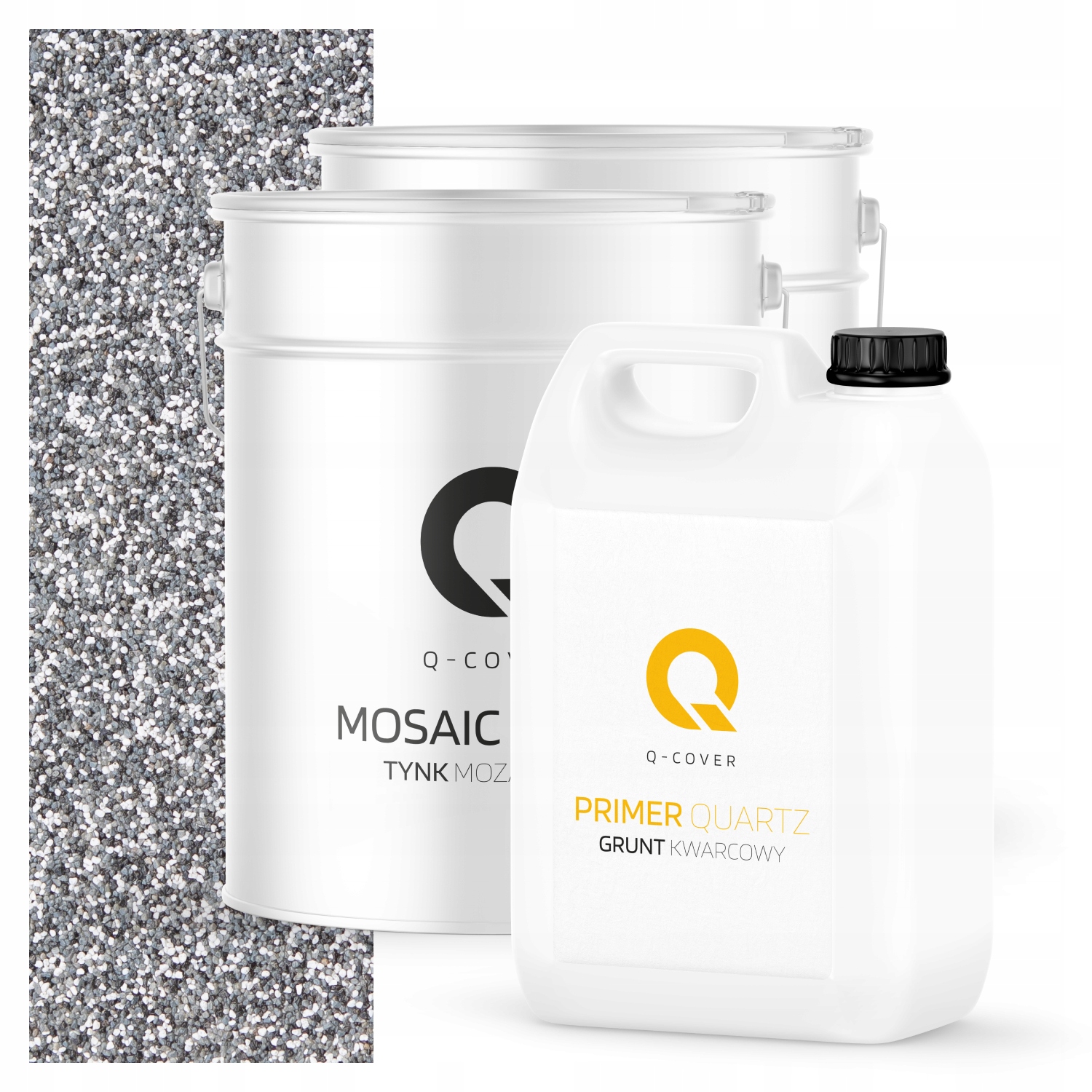 Mozaiková Dekorativní Omítka penetrační nátěr Sada 6.5m2 šedá M23